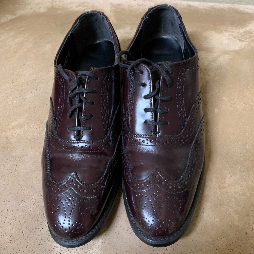 Nunn Bush Burgundy Cambridge Men's Leather Shoe